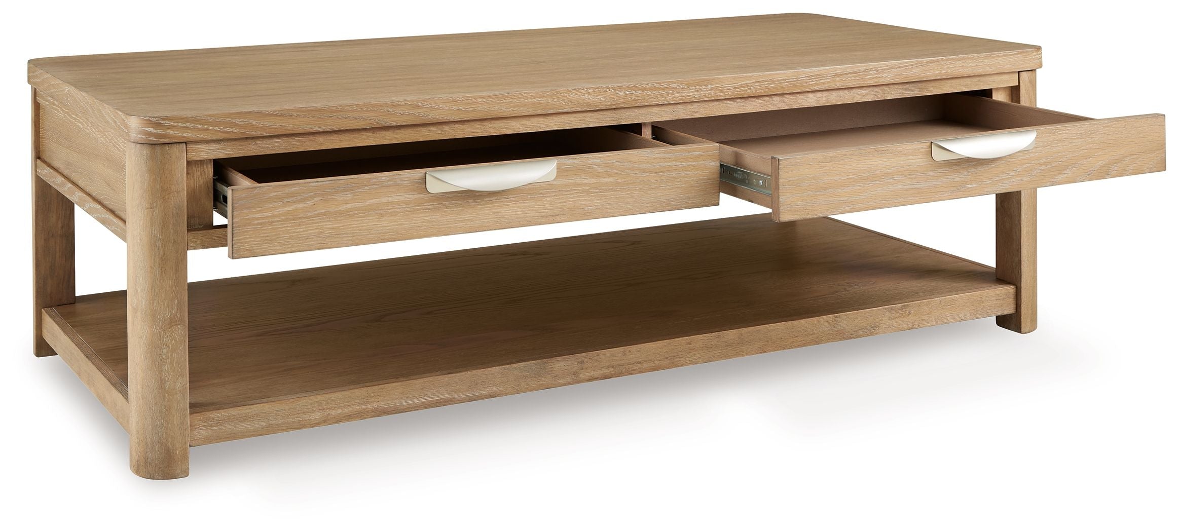 Rencott - Marron clair - Table basse rectangulaire