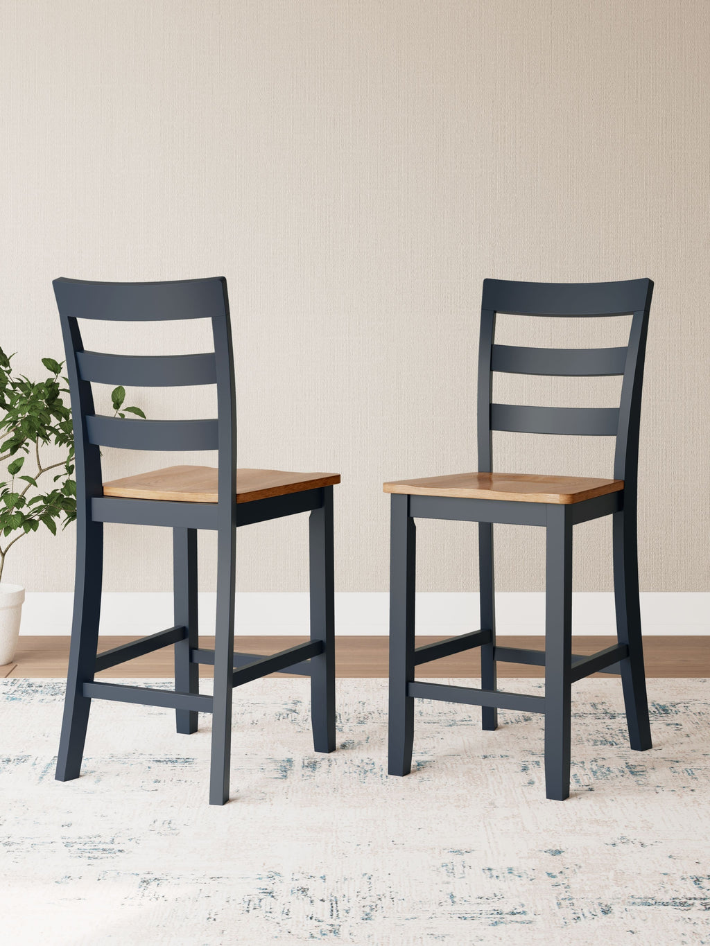 Gesthaven - Tabouret de bar (lot de 2)