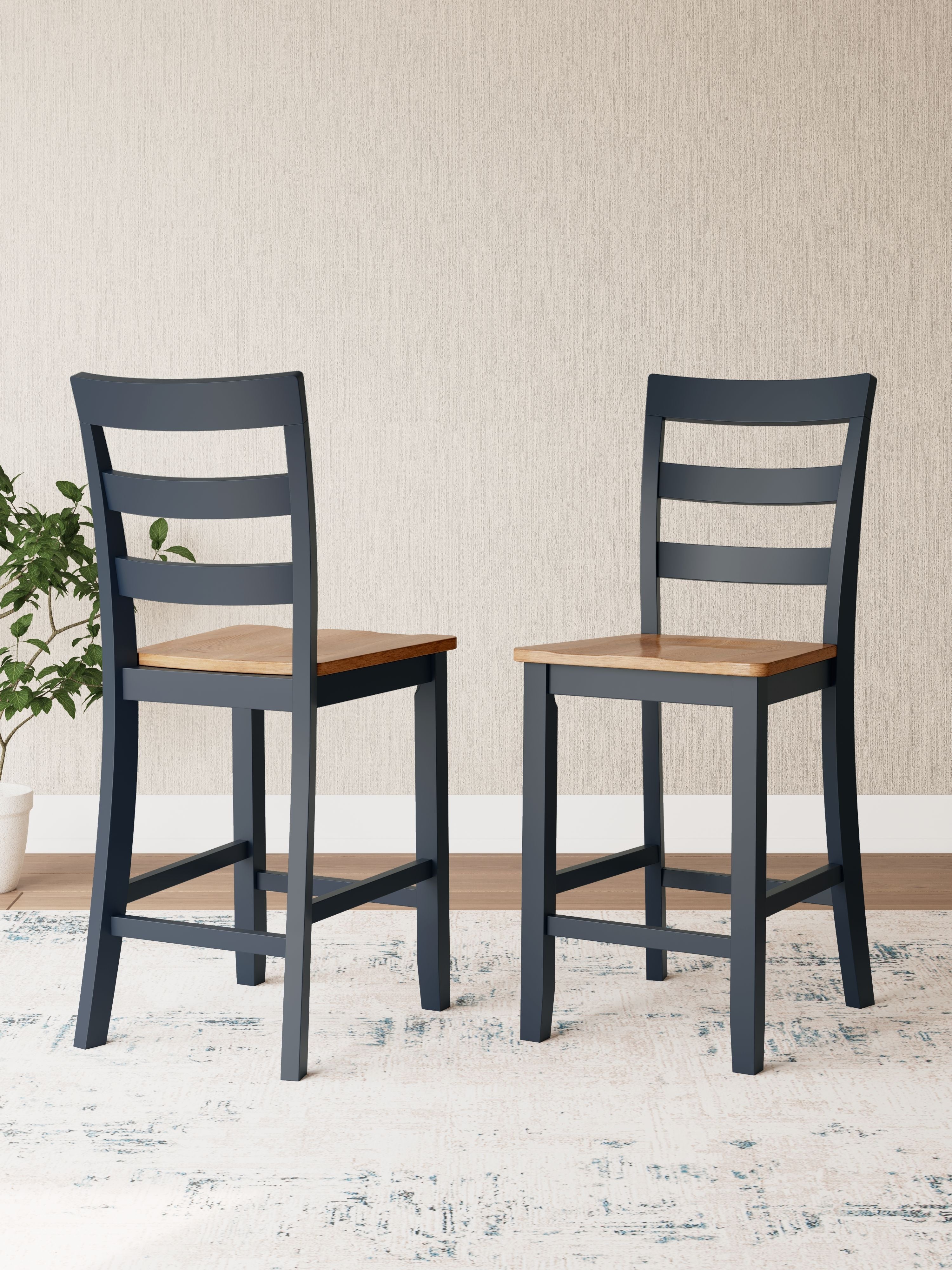 Gesthaven - Tabouret de bar (lot de 2)