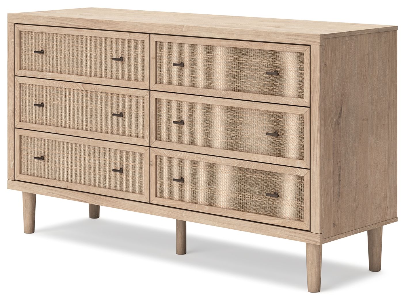 Cielden - Commode bicolore à six tiroirs