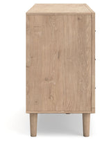 Cielden - Commode bicolore à six tiroirs