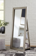 Evesen - Champagne - Miroir sur pied/rangement