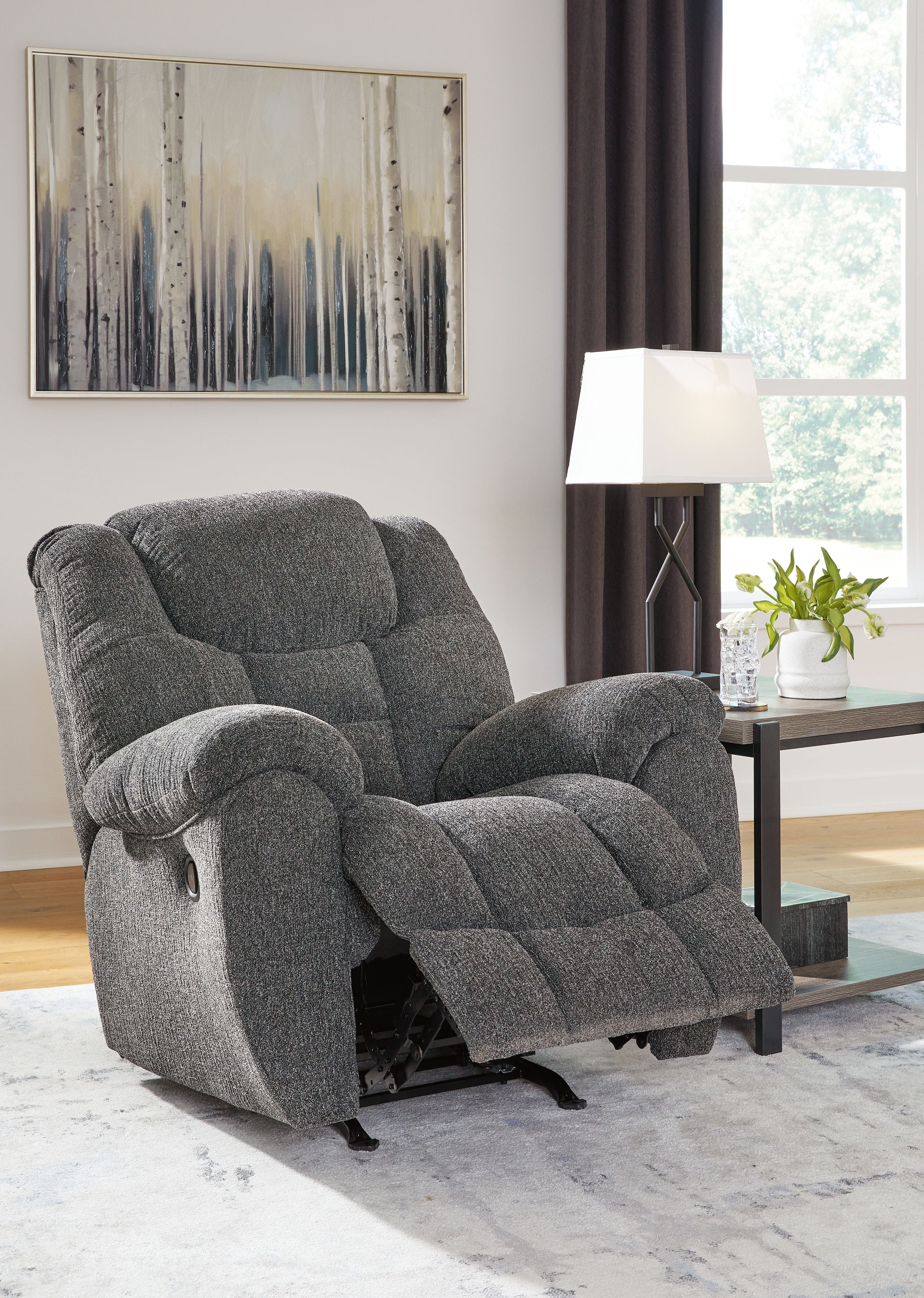 Foreside - Anthracite - Fauteuil inclinable à bascule