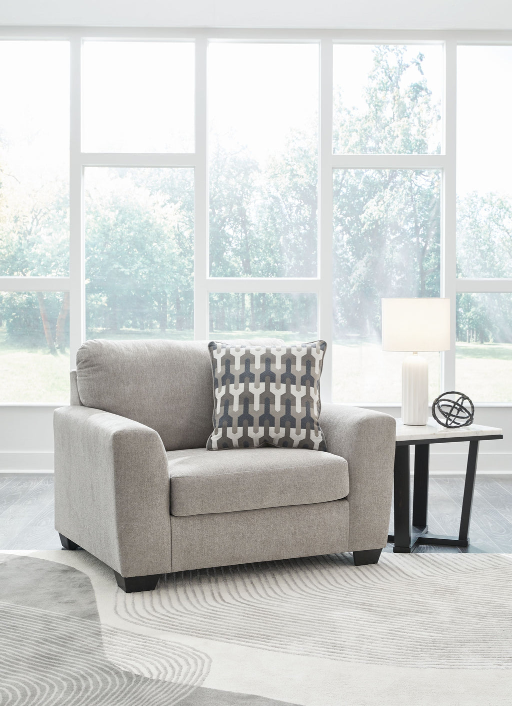 Avenal Park - Flanelle - Chaise et demie