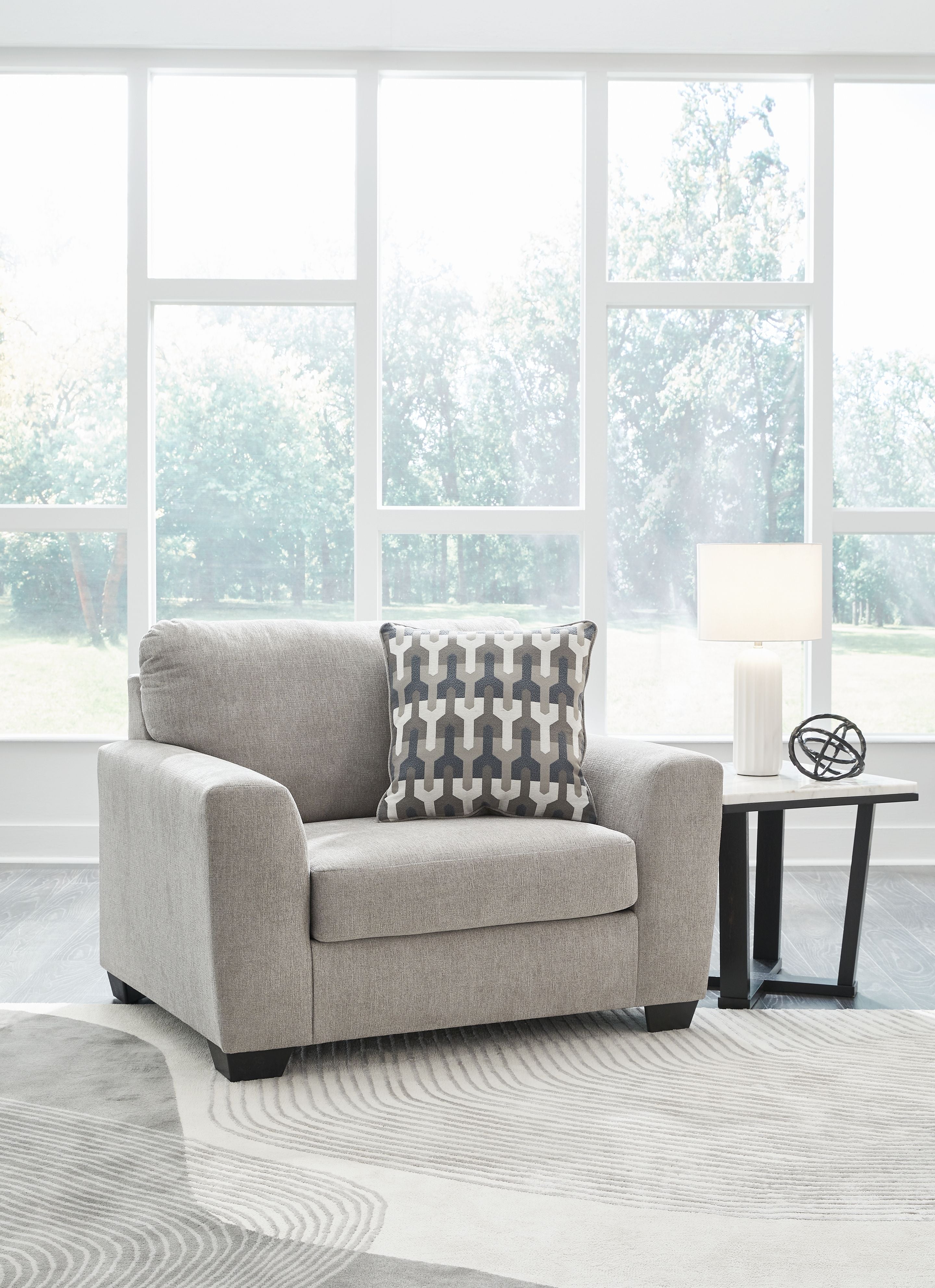Avenal Park - Flanelle - Chaise et demie