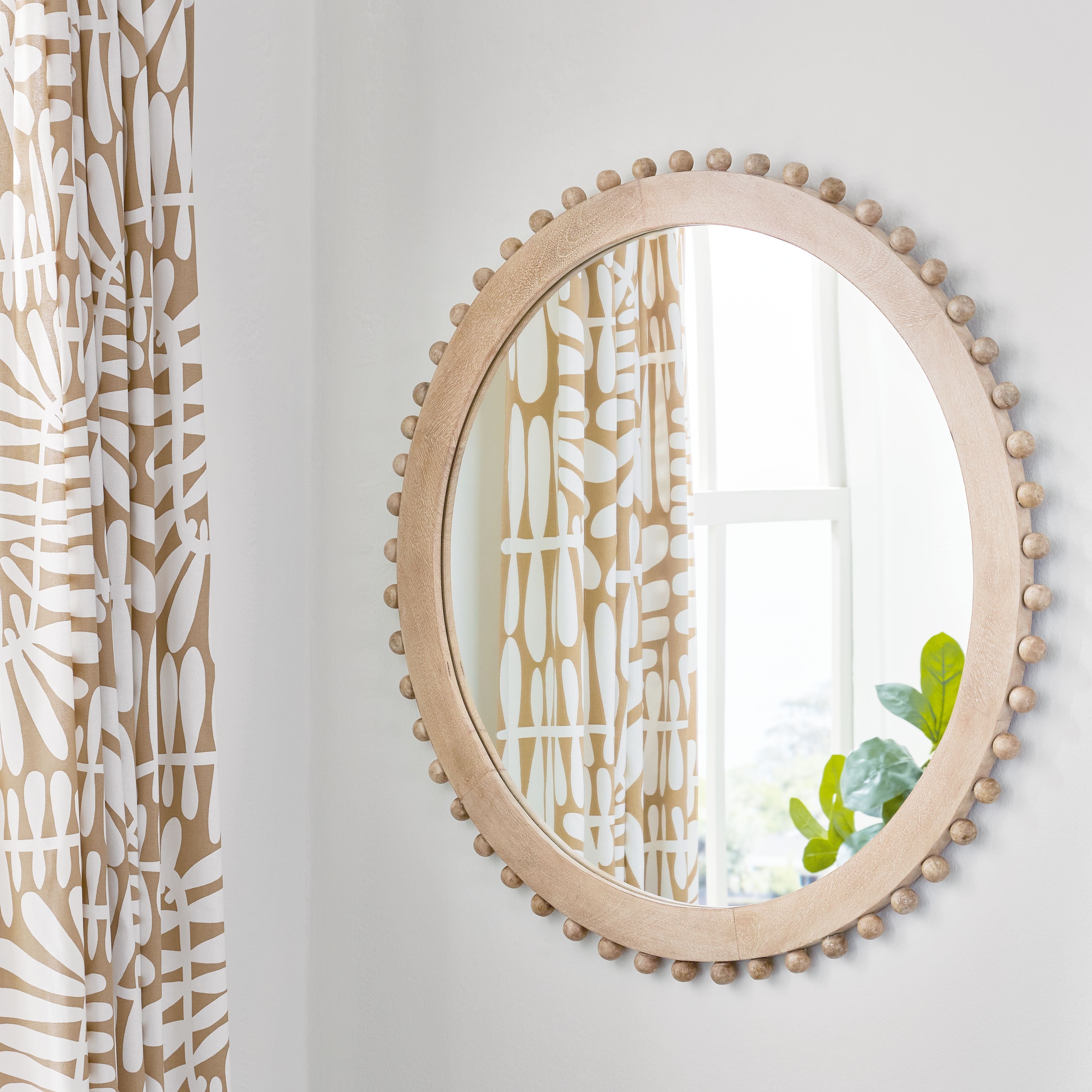 Kaidmont - Marron - Miroir d'appoint