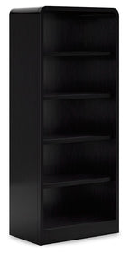 Rowanbeck - Noir - Ensemble 3 pièces - Bureau, chaise et bibliothèque