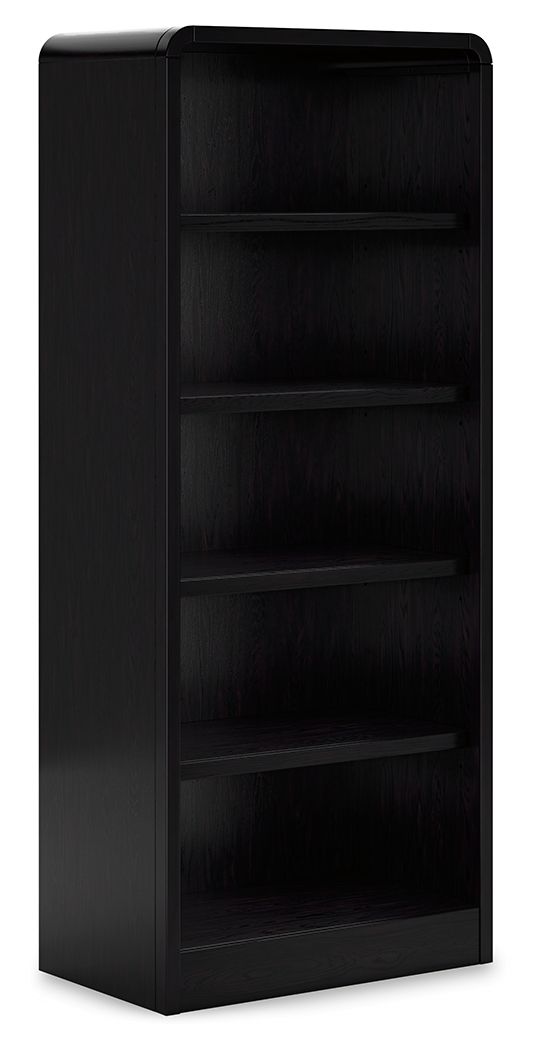 Rowanbeck - Noir - Ensemble 3 pièces - Bureau, chaise et bibliothèque