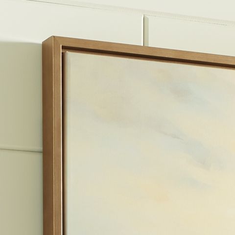 Dallrick - Bleu / Beige - Décoration murale