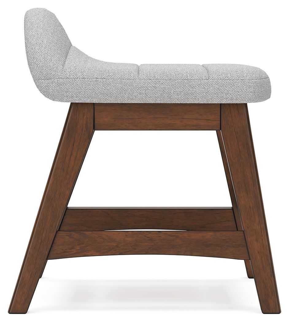 Lyncott - Gris clair / Marron - Chaise de bureau