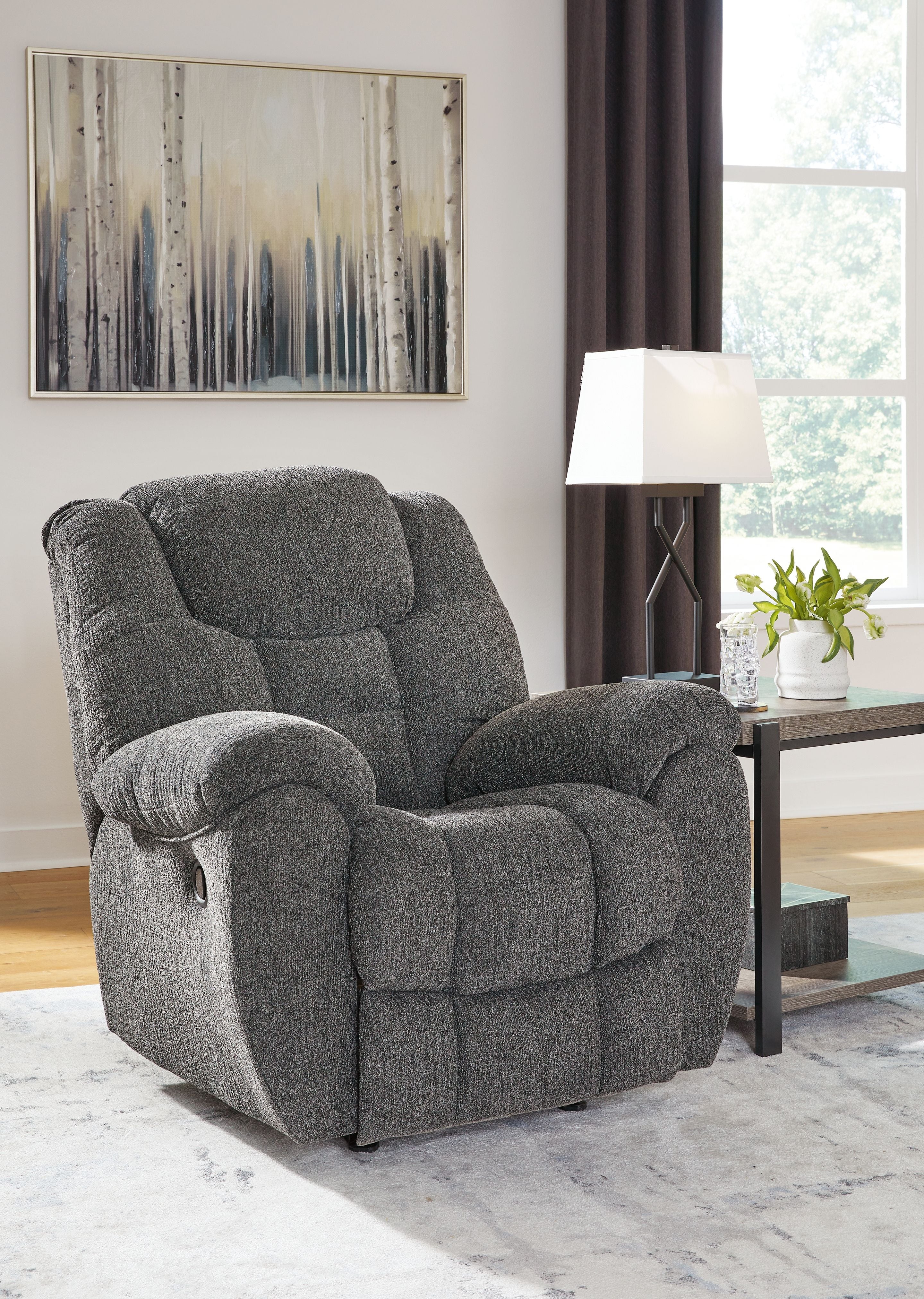 Foreside - Anthracite - Fauteuil inclinable à bascule