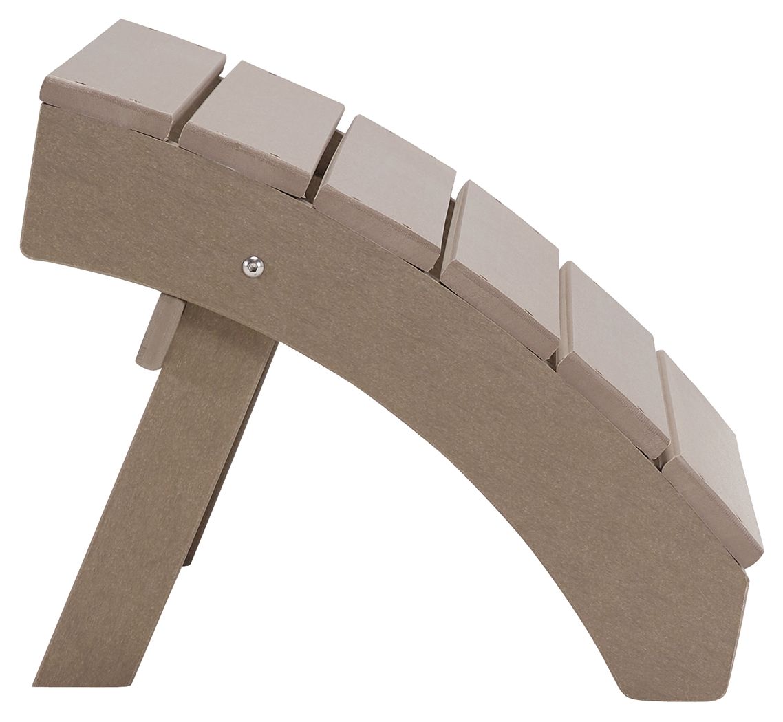 Sundown Treasure - 2 pièces - Chaise Adirondack et pouf
