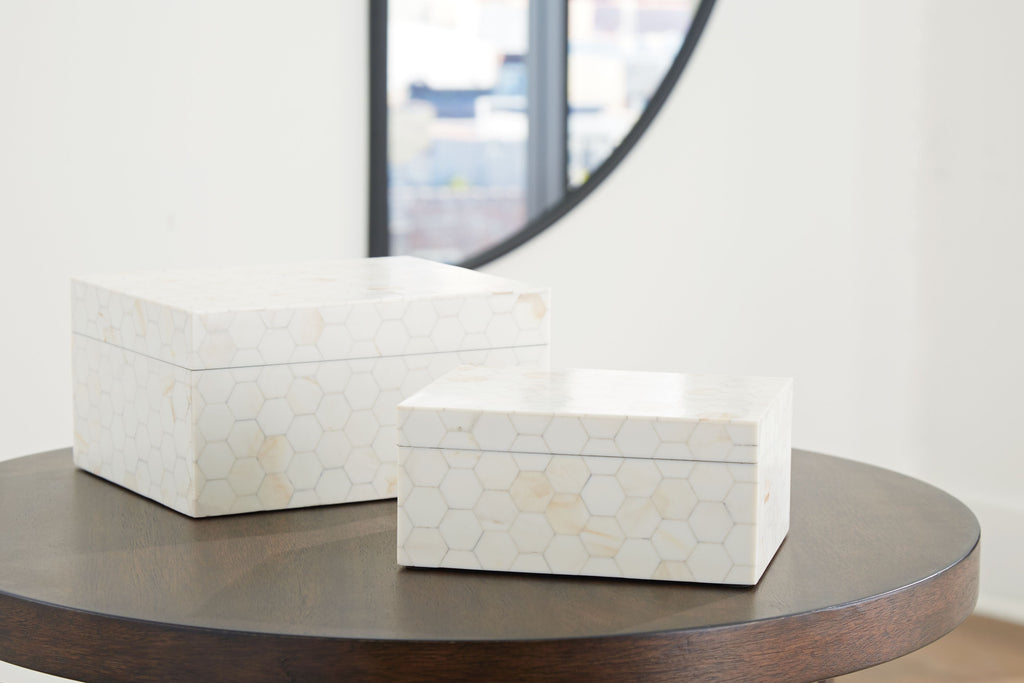 Aldenburg - Crème - Coffret (Lot de 2)