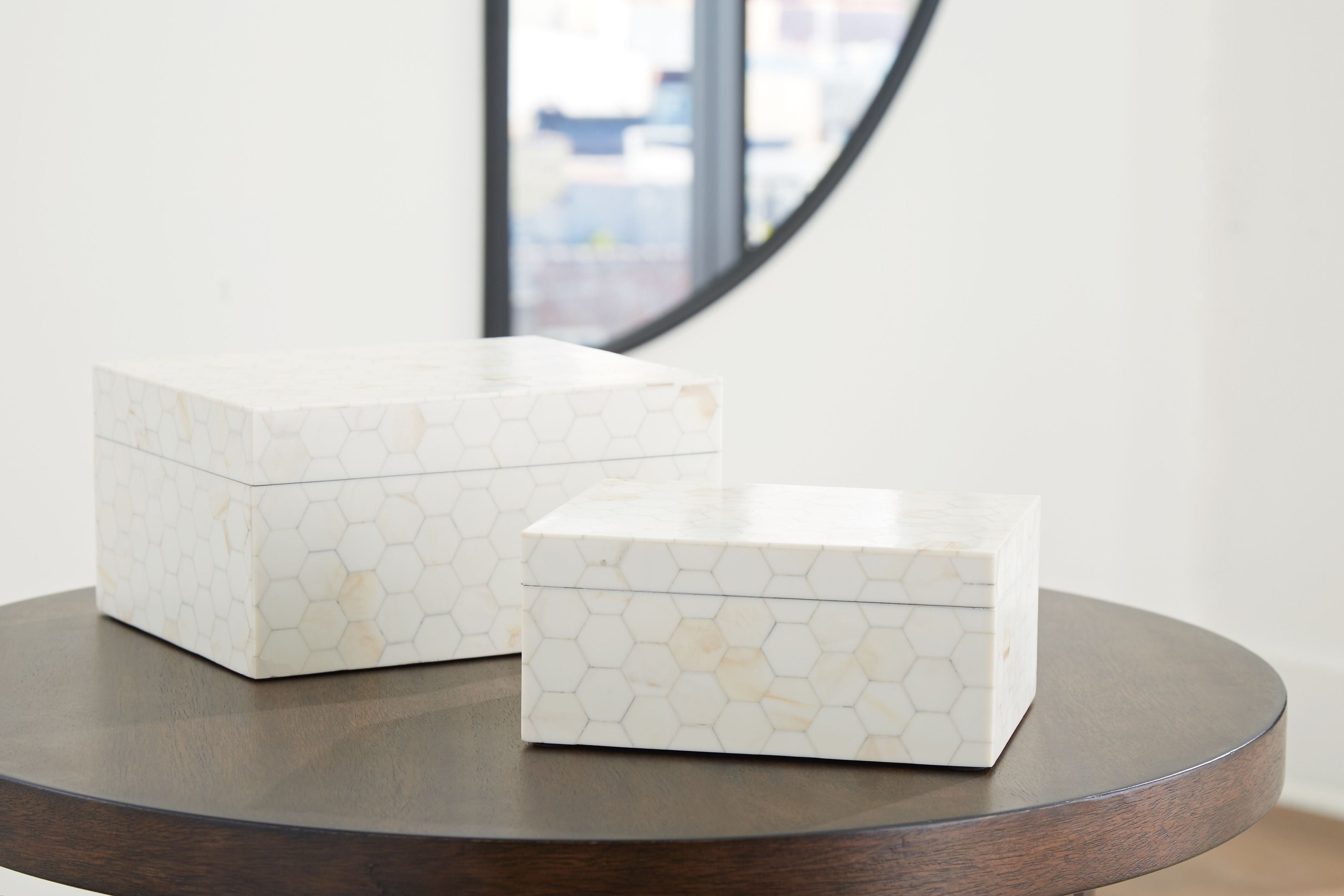 Aldenburg - Crème - Coffret (Lot de 2)