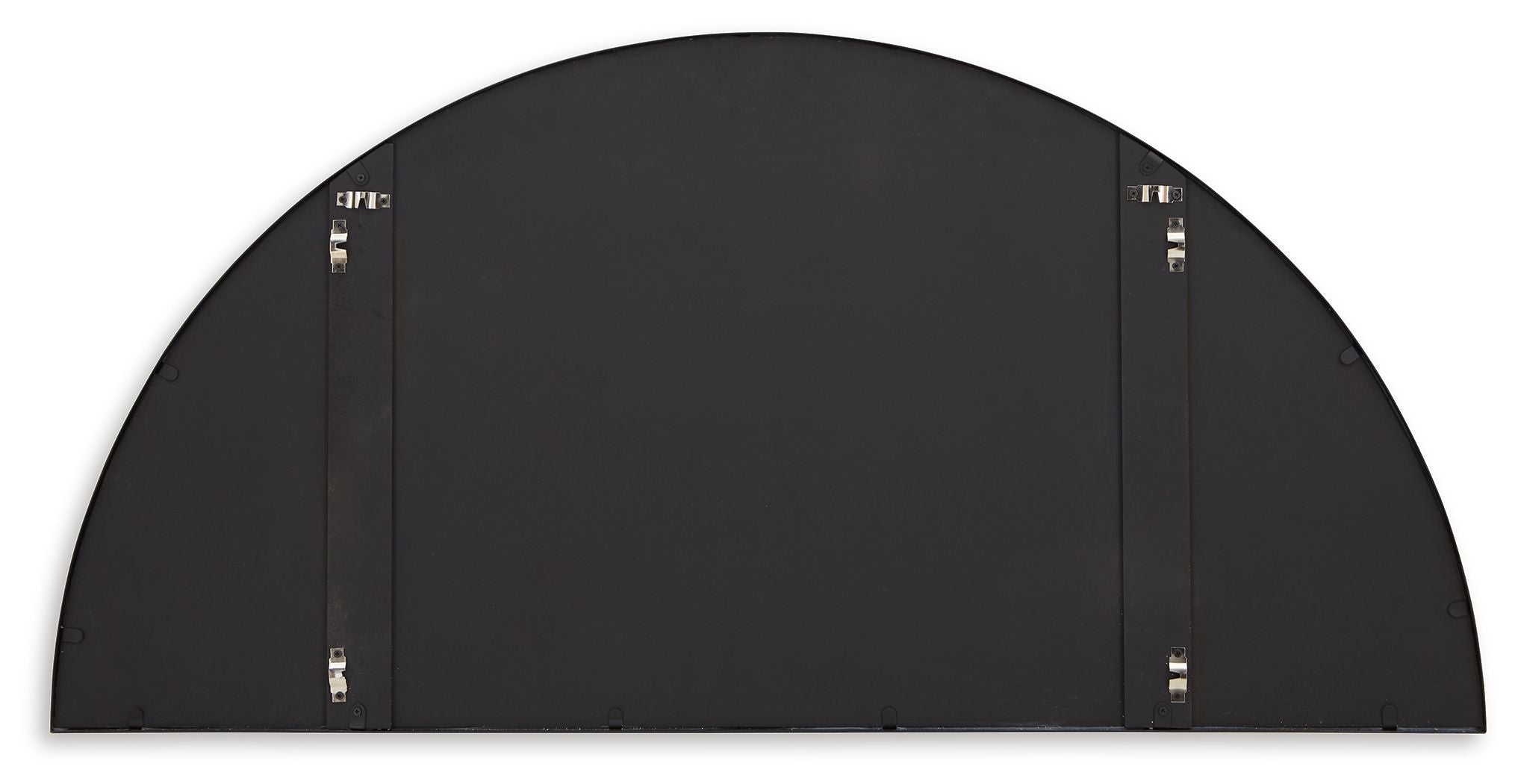Denlow - Noir - Miroir d'appoint