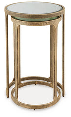 Irmaleigh - Noir antique - Ensemble de tables d'appoint (lot de 2)