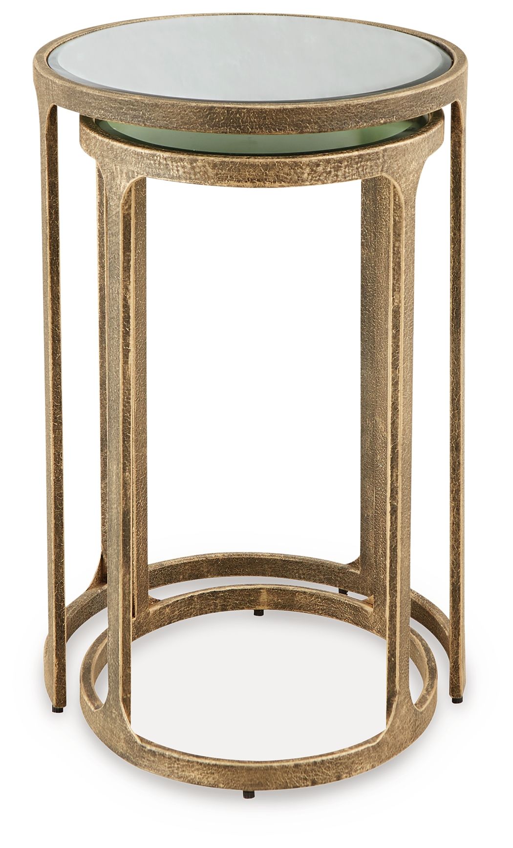 Irmaleigh - Noir antique - Ensemble de tables d'appoint (lot de 2)