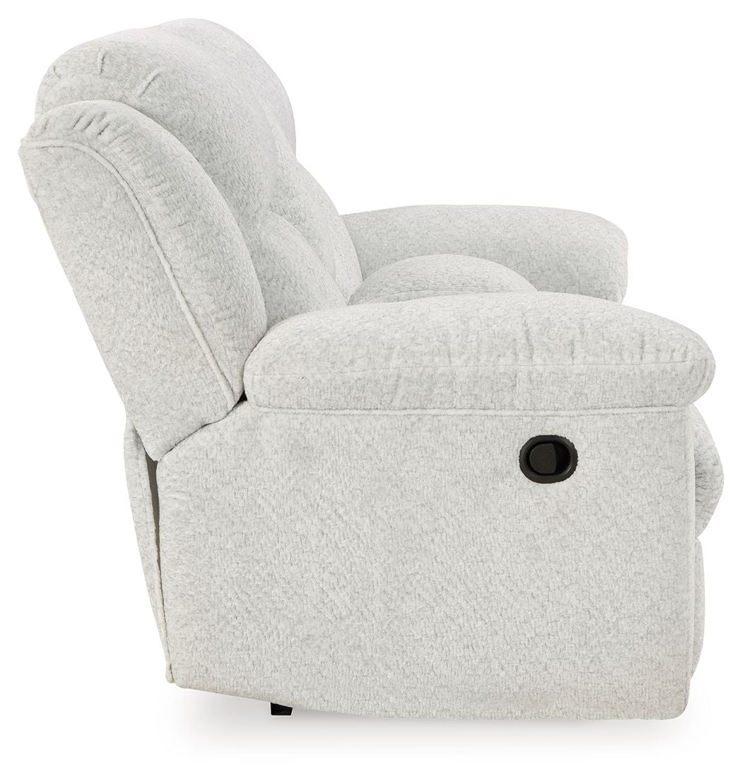 Frohn - Snow - Canapé inclinable double avec console