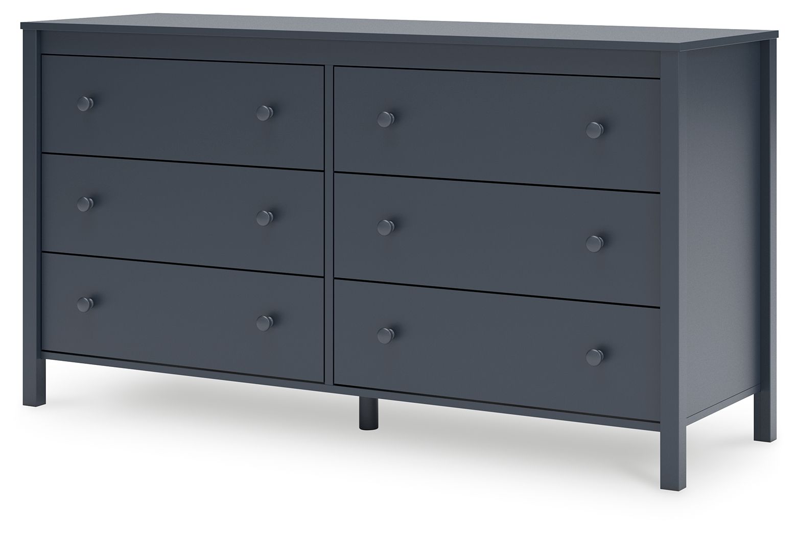 Simmenfort - Bleu marine - Commode six tiroirs