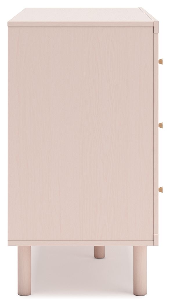 Wistenpine - Blush - Commode à six tiroirs