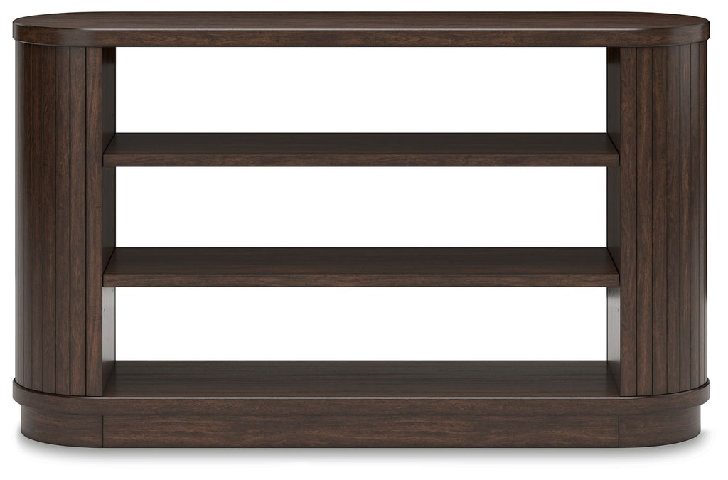 Korestone - Brun chaud - Ensemble 3 pièces - Bureau, chaise et crédence
