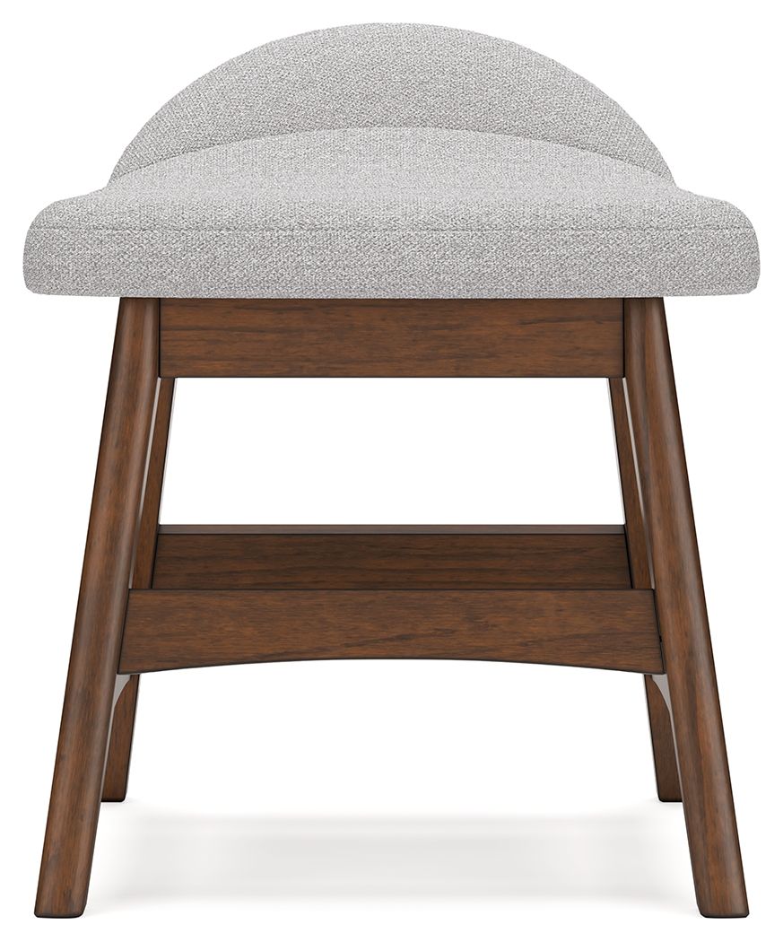 Lyncott - Gris clair / Marron - Chaise de bureau