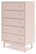 Wistenpine - Blush - Commode à cinq tiroirs
