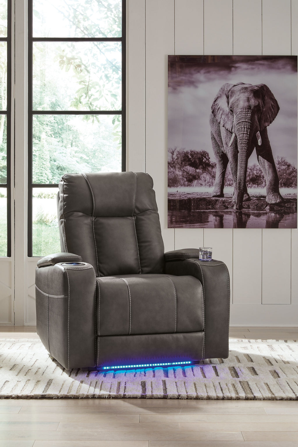 Feazada - Fauteuil inclinable électrique avec appui-tête réglable