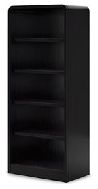 Rowanbeck - Noir - Ensemble 3 pièces - Bureau, chaise et bibliothèque