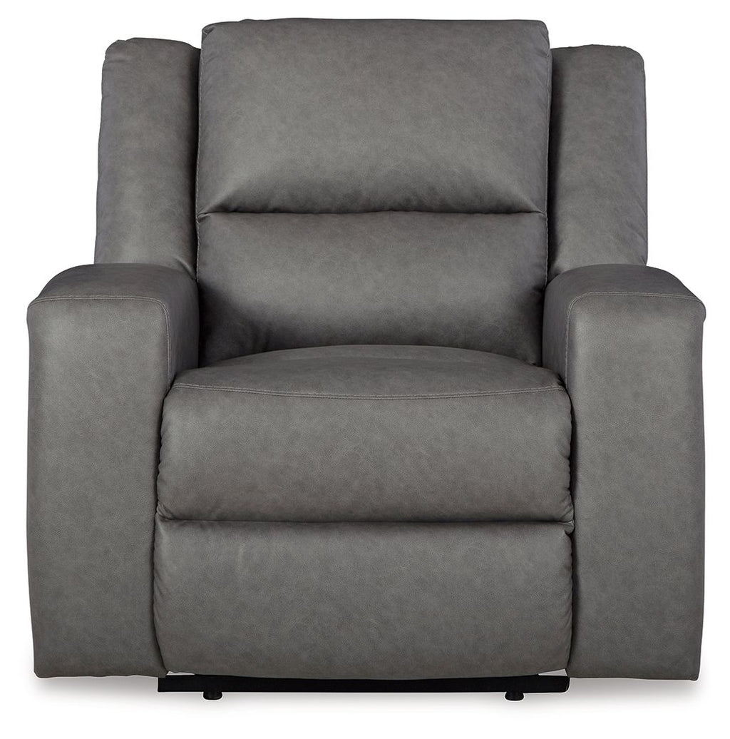 Brixworth - Ardoise - Fauteuil inclinable sans paroi