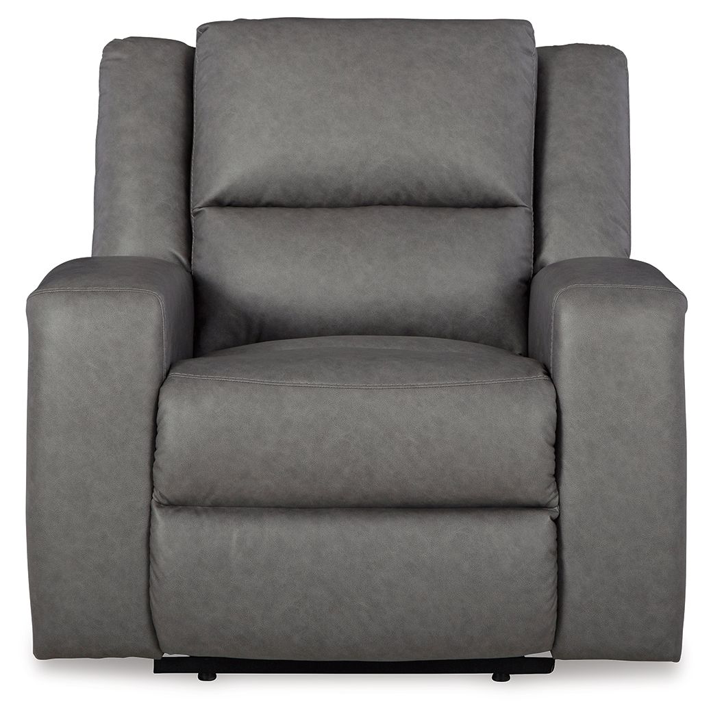 Brixworth - Ardoise - Fauteuil inclinable sans paroi
