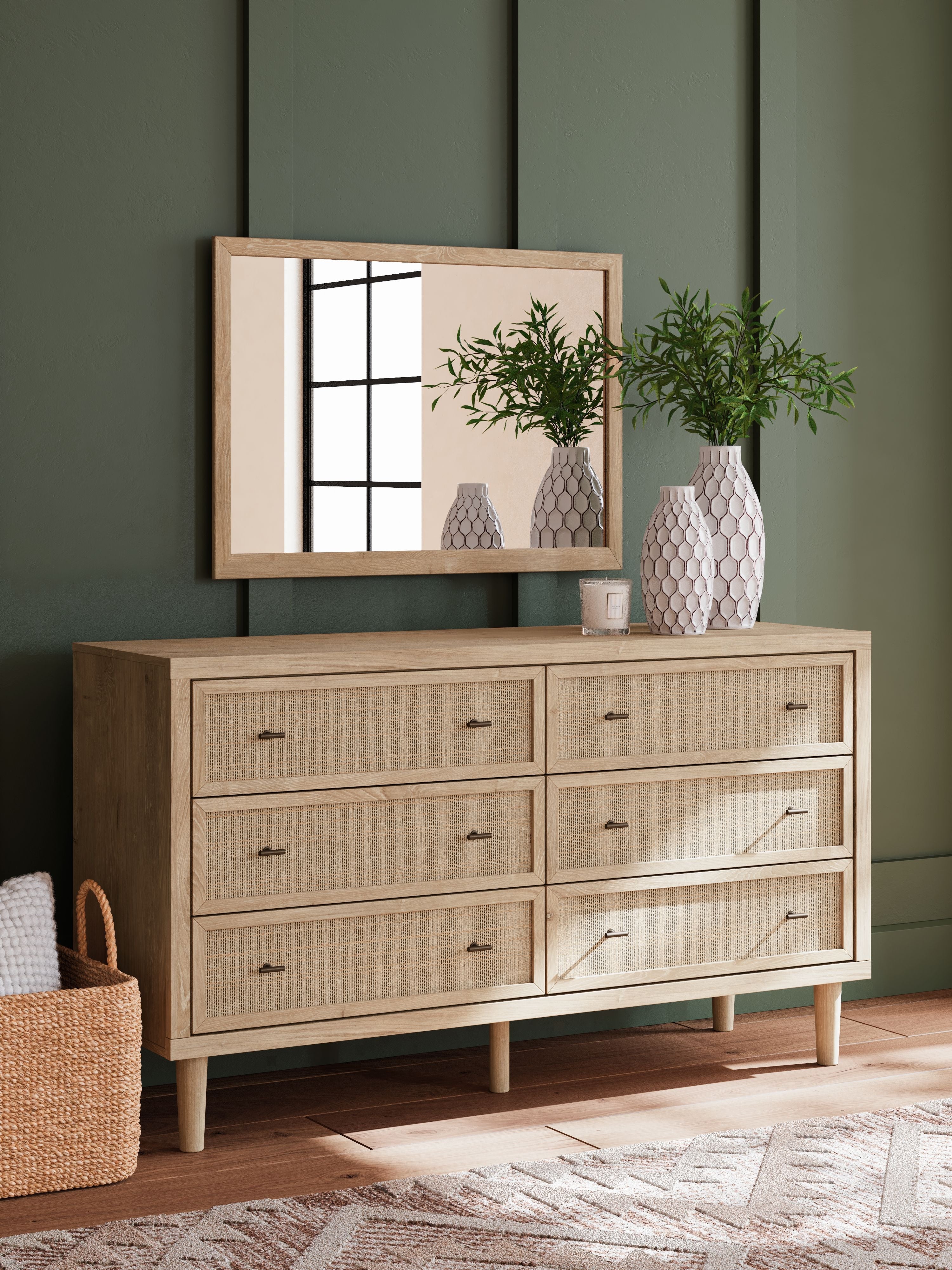 Cielden - Bicolore - Commode et miroir