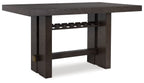 Burkhaus - Table de salle à manger rectangulaire marron foncé