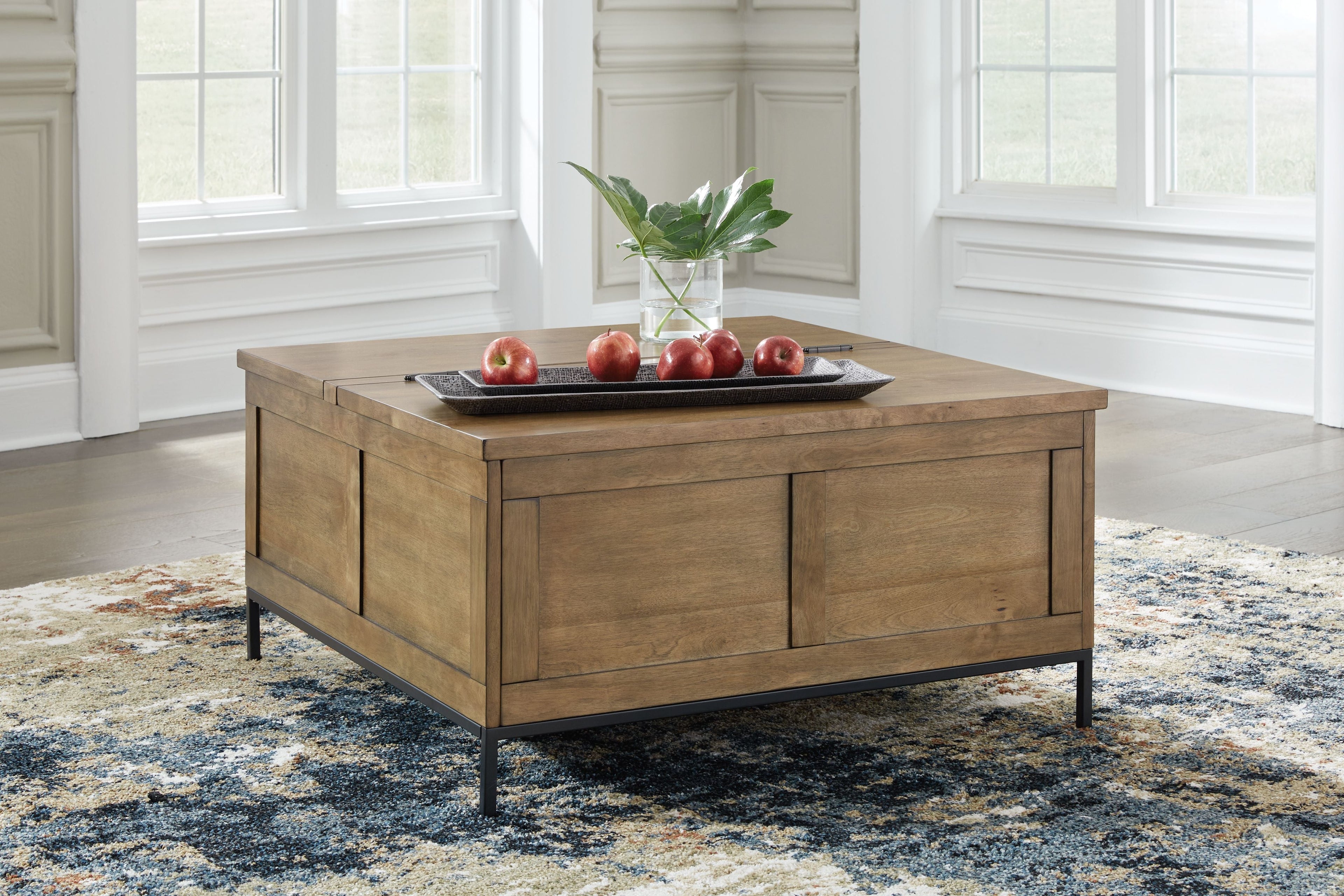 Torlanta - Marron - Table basse relevable