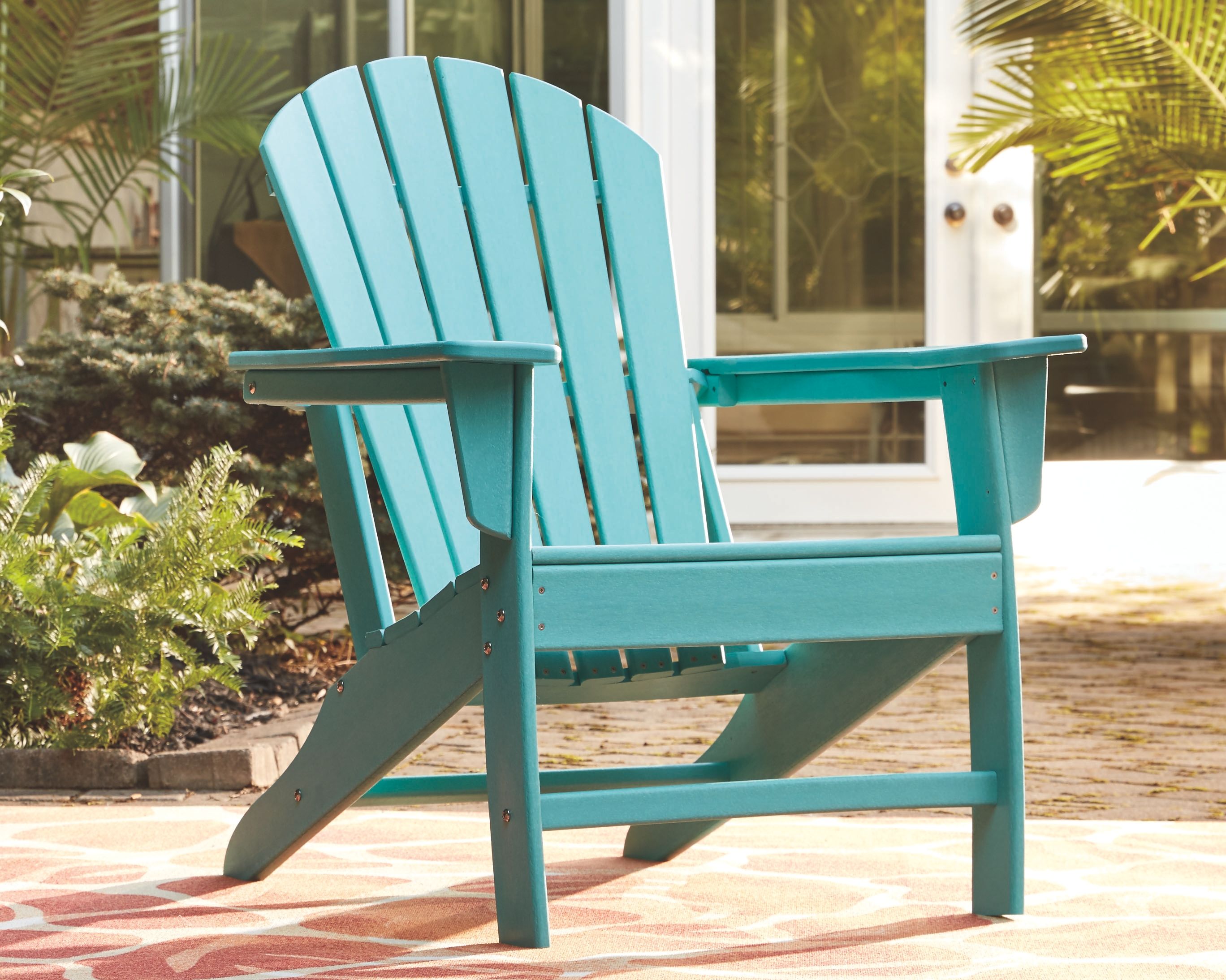 Sundown Treasure - 2 pièces - Chaise Adirondack et pouf