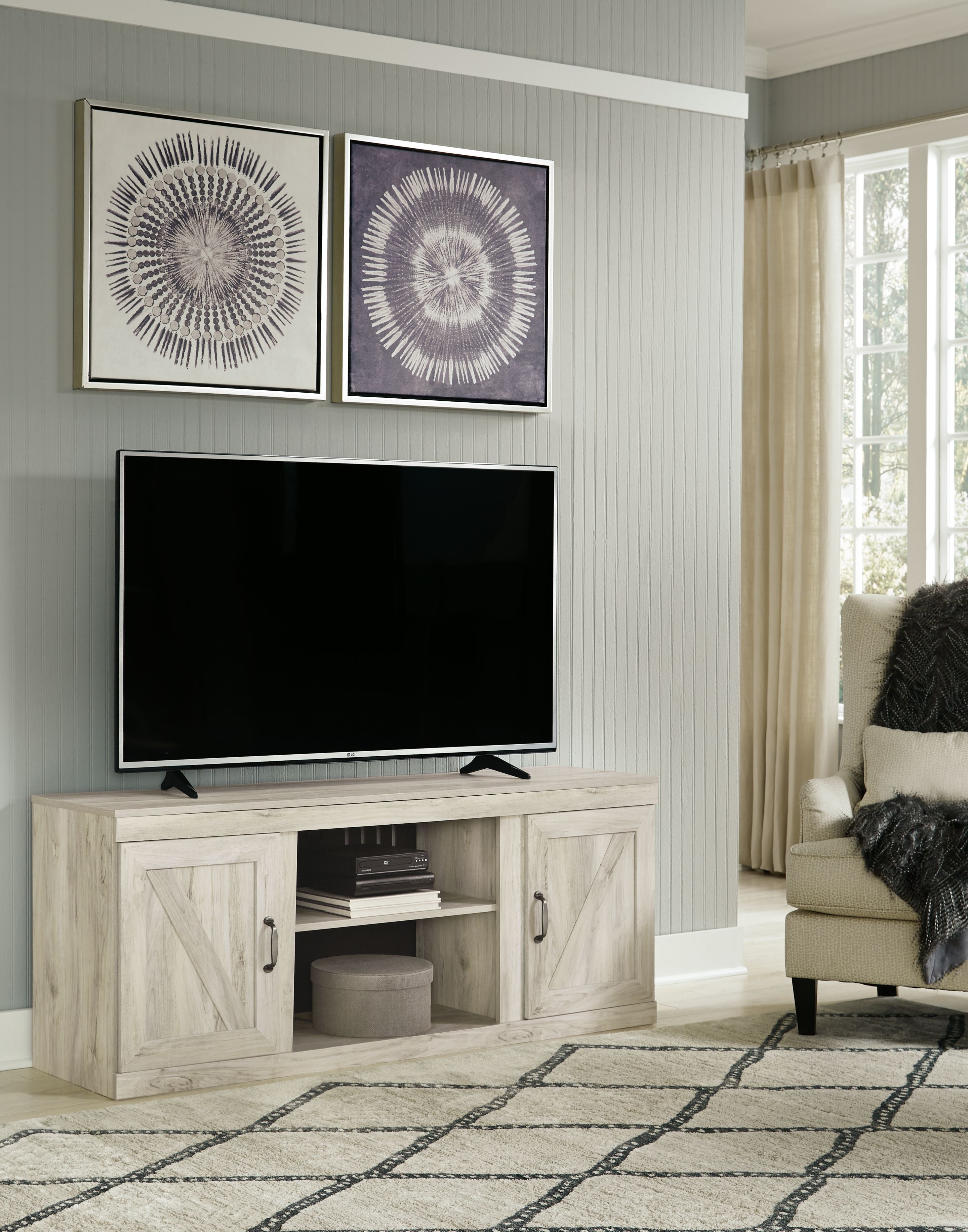 Bellaby - Meuble TV avec option cheminée