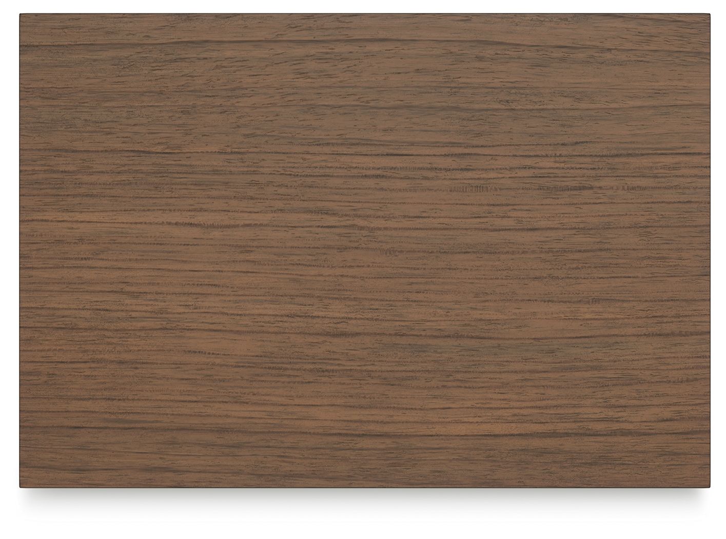 Landocken - Marron / Bleu - Table de chevet à deux tiroirs