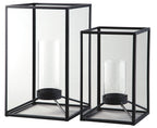 Dimtrois - Noir - Ensemble de lanternes (Lot de 2)
