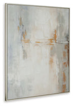 Vallrow - Gris / Ambre - Décoration murale