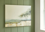 Donry - Beige / Vert - Décoration murale