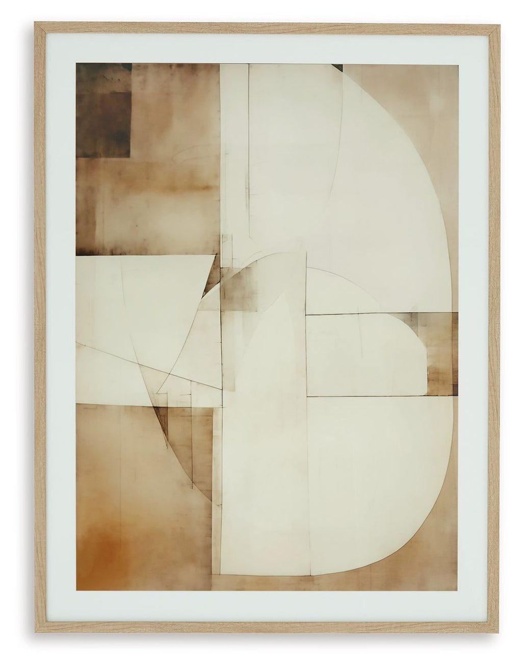 Corlain - Marron / Beige / Blanc - Décoration murale