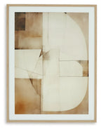 Corlain - Marron / Beige / Blanc - Décoration murale