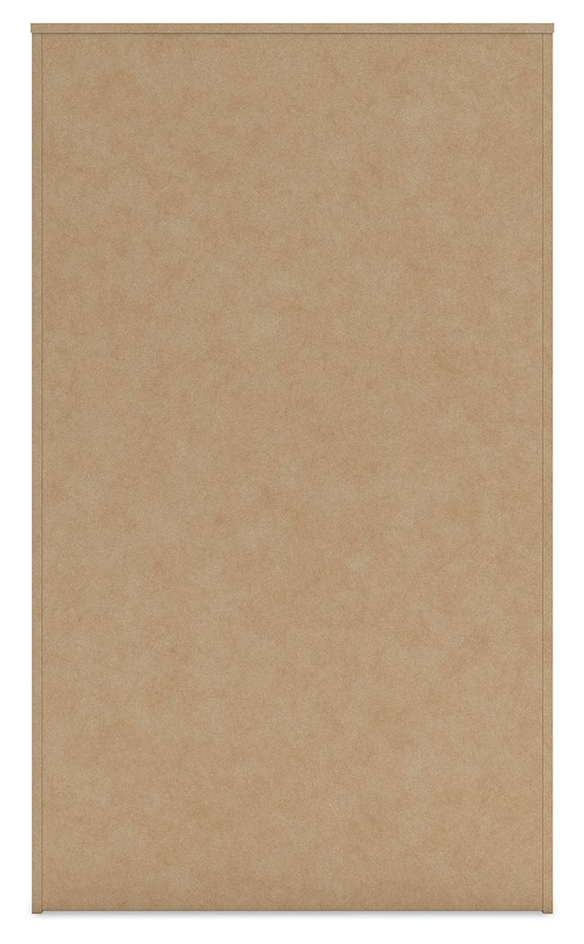 Mollviney - Blanc - Commode à cinq tiroirs