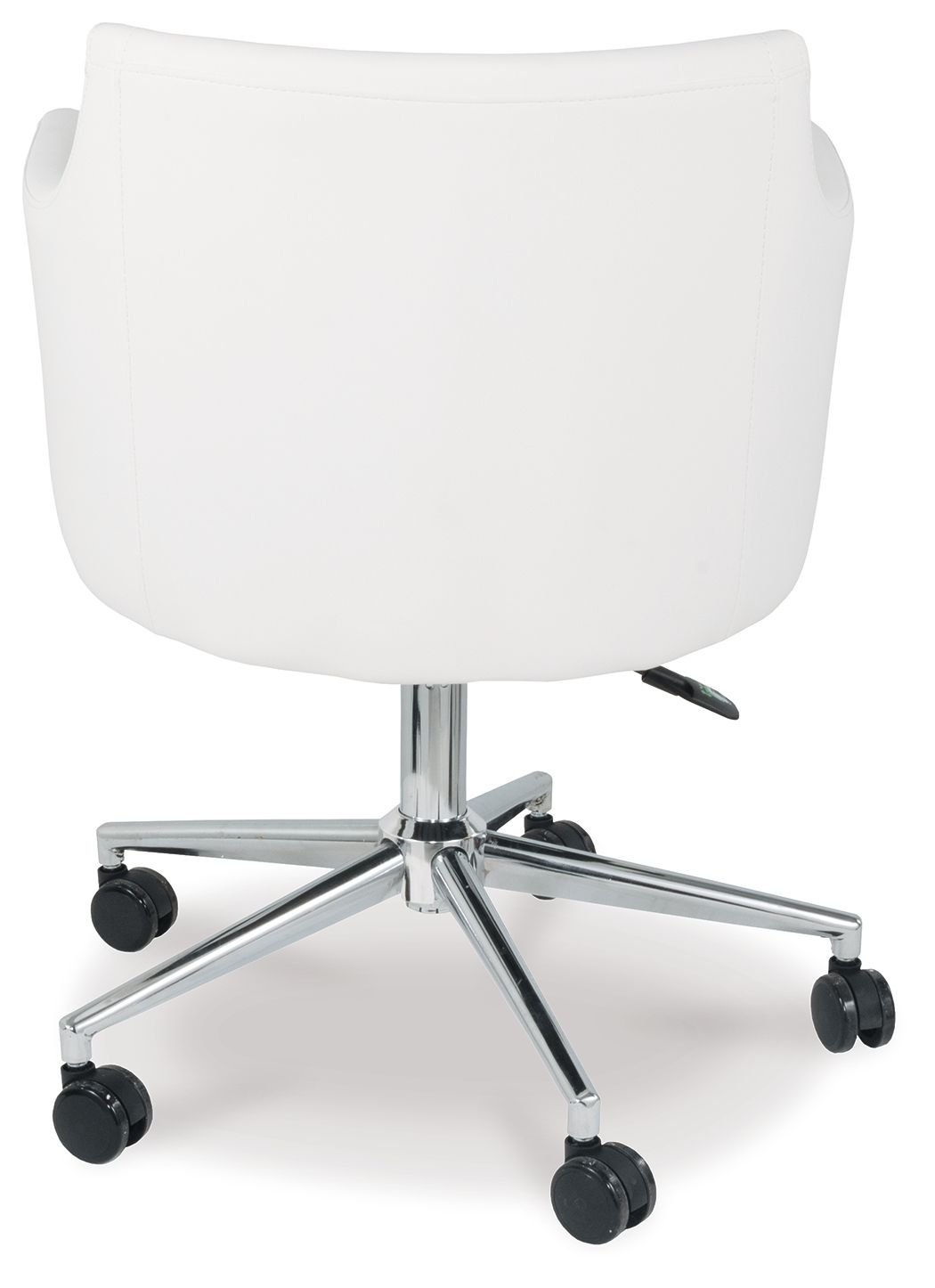 Baraga - Blanc - Chaise de bureau pivotante pour la maison