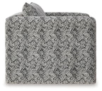 Kenbell - Noir / Blanc - Fauteuil d'appoint