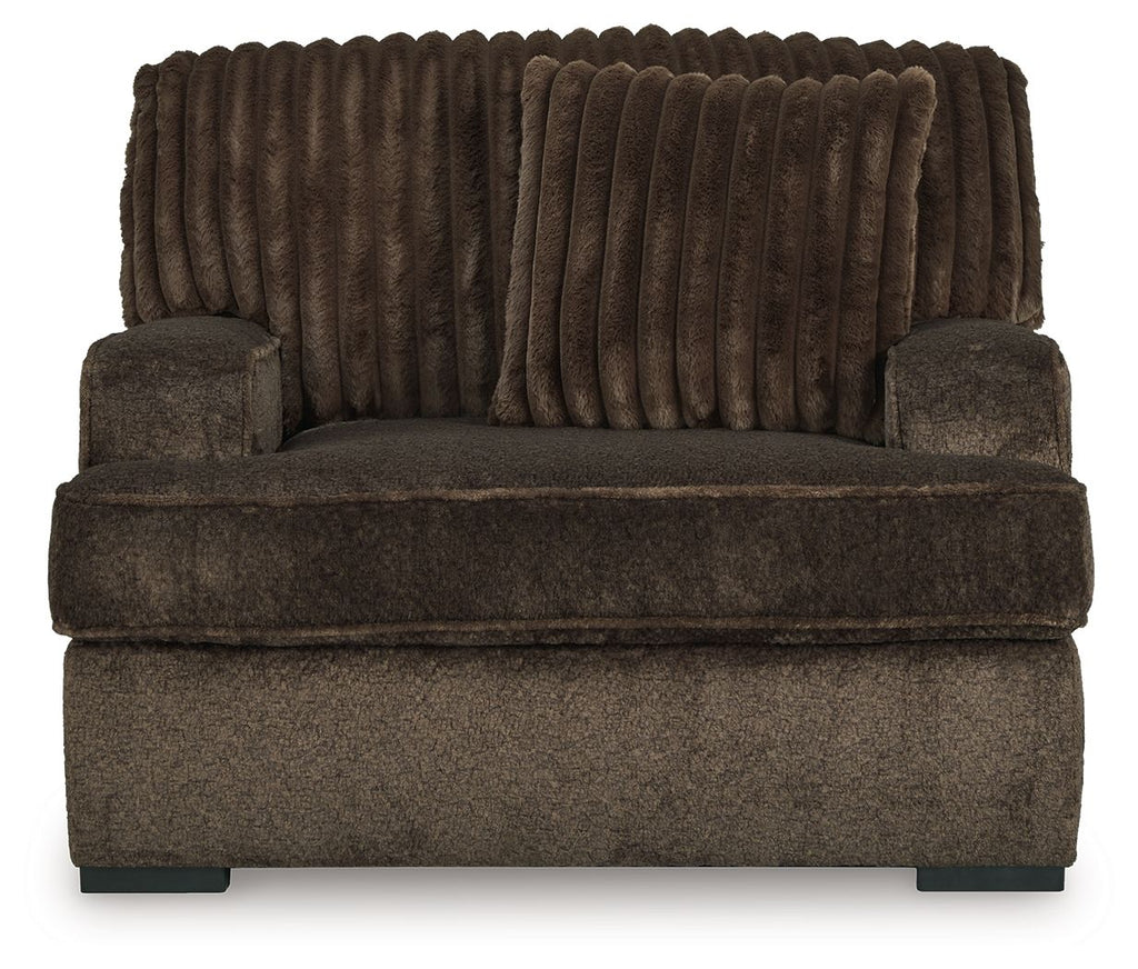Aylesworth - Chocolat - Chaise et demie