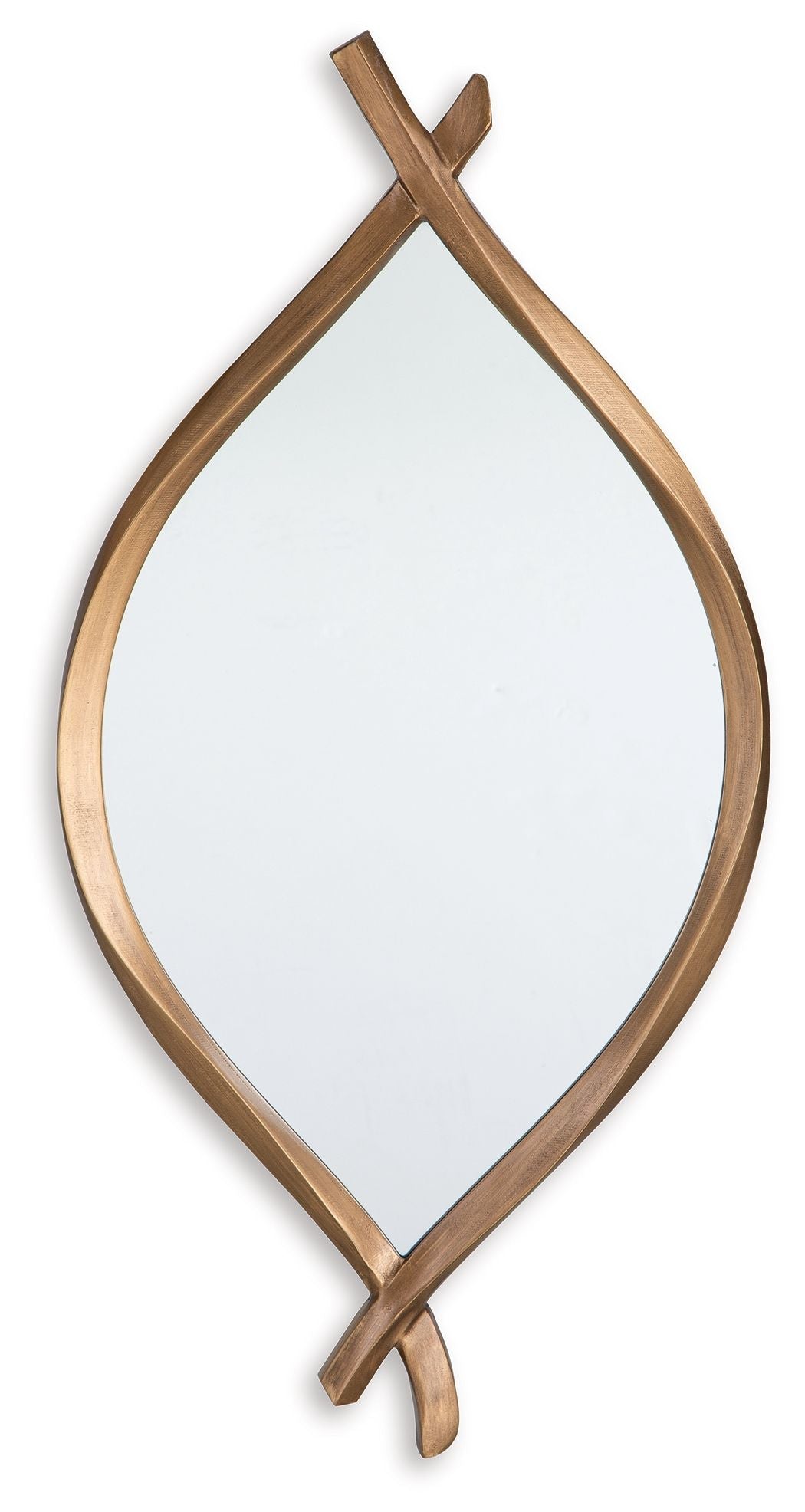 Bartner - Finition or antique - Miroir d'appoint