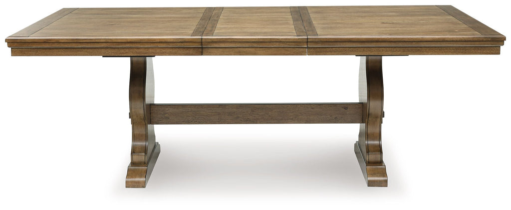 Sturlayne - Ensemble de table rectangulaire extensible