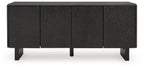 Farrelmore - Noir - Meuble d'appoint