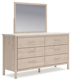 Cadmori - Bicolore - Commode et miroir
